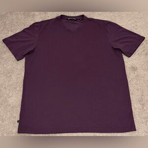 Travis Mathew Purple V-neck T Shirt Men’s Size Large